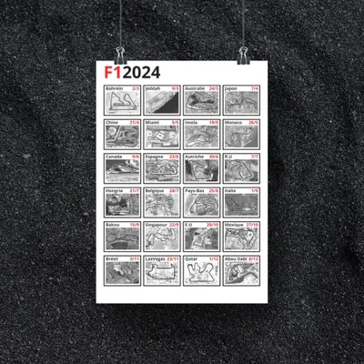 calendier f1 2024