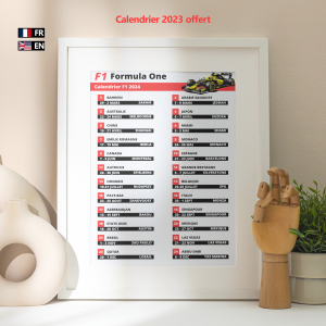 calendrier f1