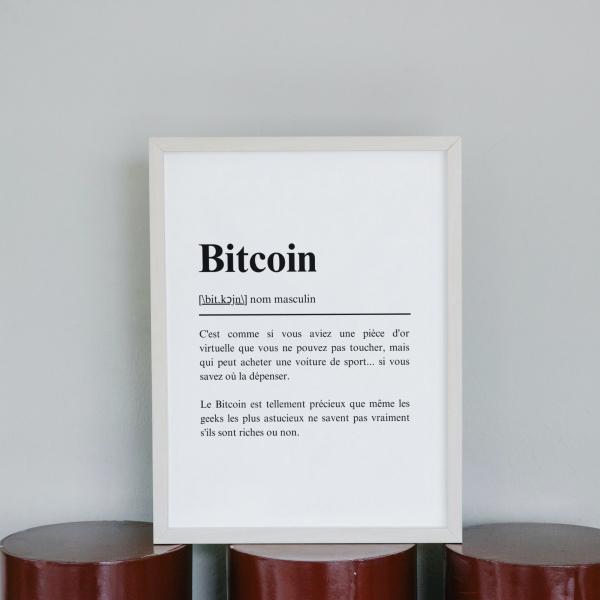 affiche bitcoin