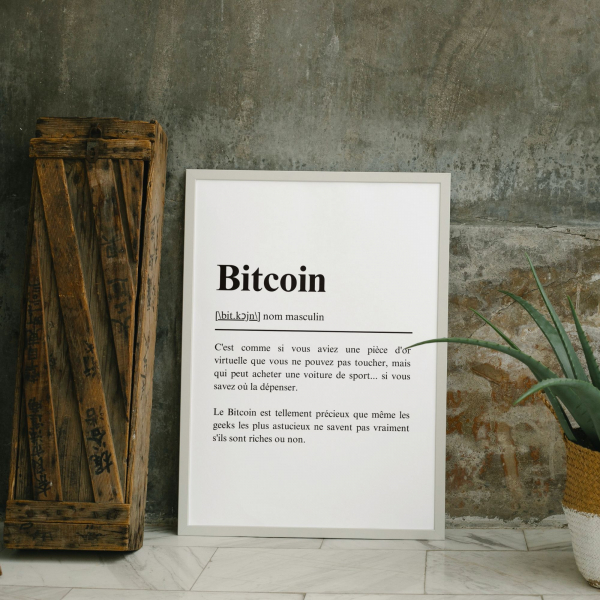 affiche bitcoin