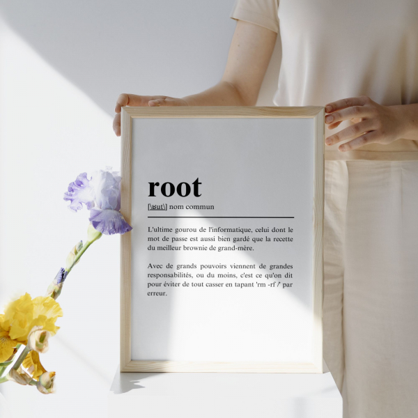 affiche root