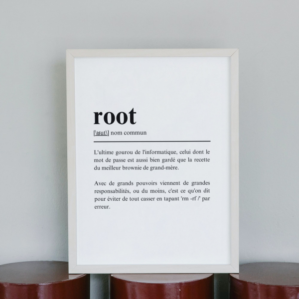 affiche root