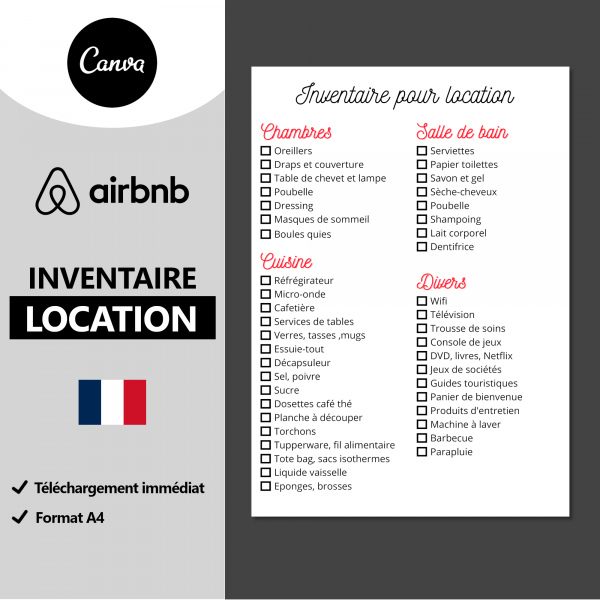 aribnb inventaire