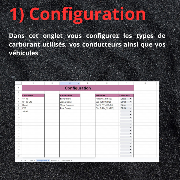 suivis gestion carburant